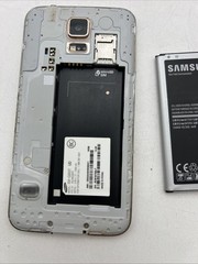 Samsung Galaxy S5 SM-G900T 16GB T-Mobile GSM Android-Used Good Sticky Back Covr