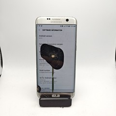 Samsung Galaxy S7 edge G935T (T-Mobile) – 32GB Silver – DAMAGED #2963