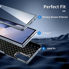 Leather Case for Samsung Galaxy Z Fold 7 Military Grade Protection