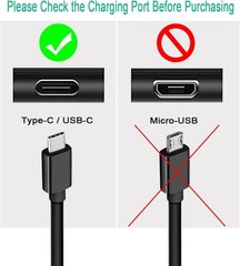 Fast Charger 18W USB-C Wall Charger for Samsung Galaxy A32 A42 A52 5G 6Ft