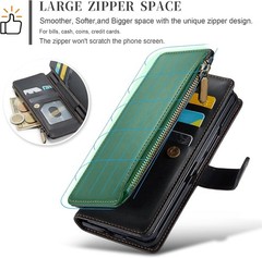 for Samsung Galaxy Z Fold 7 Wallet Case PU Leather Card Holder RFID Blocking