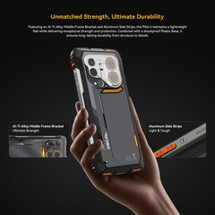 Blackview OSCAL PILOT6 AI Rugged Smartphone 48GB+256GB Thermal Imaging 108MP NFC