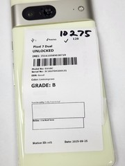DEFECTIVE – Google Pixel 7 – 128GB – Lemongrass – Verizon – GQML3 – 11684