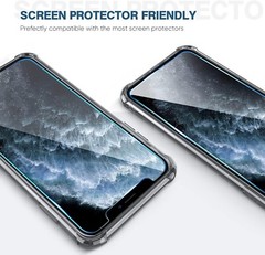 iPhone 11 Case Polycarbonate Soft Bumper Shockproof Protective Cover Black Case