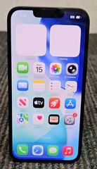 Apple MD0D4LL/A iPhone 16e 128G 6.1″ Cricket Wireless Smartphone – Black