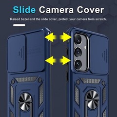 For Samsung Galaxy S25 Case with Shockproof Protective Cover & Screen Protector