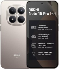 Xiaomi Redmi Note 15 Pro 5G Factory Unlocked | 6580mAh Battery |8GB RAM 128GB