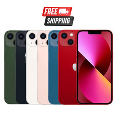 Apple iPhone 13 128GB Factory Unlocked Cricket 6.1-inch OLED Display