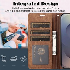 Wallet Case for Galaxy S26 Ultra, Floral Butterfly Embossed PU Leather Flip Case