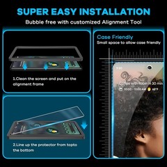 [3+3 PCS] Screen Protector & Camera Lens Protector for Google Pixel 6a 5G 6.1 In
