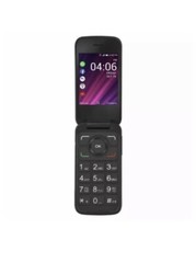 Alcatel MyFlip Prepaid 4GB Black Cell Phone Straight Talk,TrackFone, Excellent