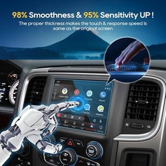 For 2020 2021 8.4 in Screen Protector Film Ram 1500 2500 3500 Uconnect Big Car