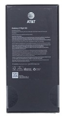 AT&T Samsung galaxy Z Flip3 5G Phantom Black cellphone 128GB