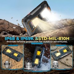 OUKITEL WP58 Pro 5G T-Mobile Rugged Phone 24GB+256GB Android 15 10000mAh 64MP