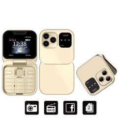 Mini Flip Phone Speed Dial Card Foldable perfect for young kids