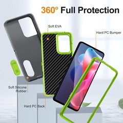 For Motorola Moto G Stylus 5G 2024 Case With 3-Layer Mil-Grade cover& kickstand