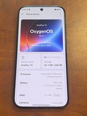 OnePlus 15 Infinite Black 12GB+256GB US Unlock Excellent w 95%+ Battery Health