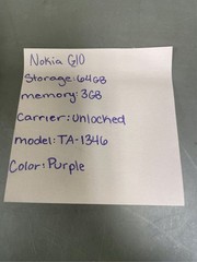 Nokia G10 | Android 11 | Unlocked Smartphone | Purple | 3/64GB |