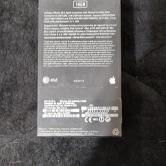 Apple iPhone 3G S 16GB Black 3.5in A1318 MC131B/A 3MP Wi-Fi GPS