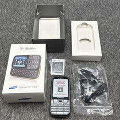 Samsung Gravity TXT SGH-T379 – Gray & Yellow ( T-Mobile ) Phone -Very Rare Color