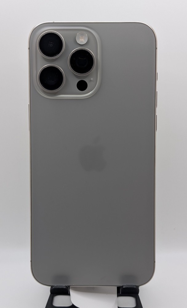 NEW- Apple iPhone 15 Pro Max- 512 GB- Natural TI (Unlocked)(Very Good). ~942~