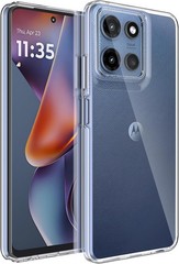 Clear Silicone TPU Cover for Moto G 2025 – Soft Slim Fit Protective Case