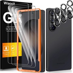 3 Pack Tempered Glass Screen Protector for Samsung Galaxy S26 Plus