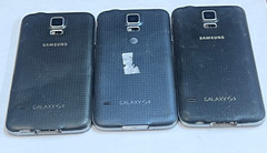 LOT OF 3 x Samsung Galaxy S5 SM-G900A / G900T3 / G900T1 LTE Smart Phones *READ*