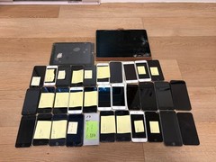 Lot Of Assorted Apple iPhones, iPads- For Scrap only or PARTS ONLY or Repair ICL
