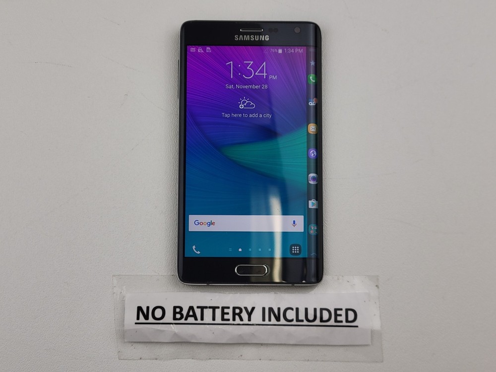 Samsung Galaxy Note Edge (SM-G915P) 32GB – Black (Sprint) Smartphone – H7751