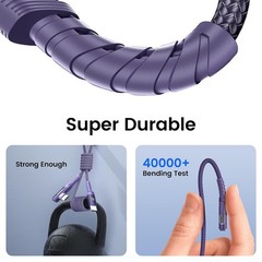 USB C to USB C Charger Cable, 60W Type C Charging Cord, Right Angle Fast Chargin
