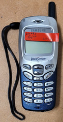 Samsung SGH-R225 – Blue and Silver ( VoiceStream ) Very Rare Phone – Needs Batt