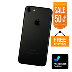 Apple iPhone 7 32/128GB A1660/A1778 Fully Unlocked Verizon At&t Silver|Jet Blac