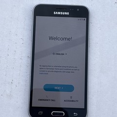Lot Of 2 Samsung Galaxy J3 6 V (2016) J320V 16GB Verizon Tested & Working.
