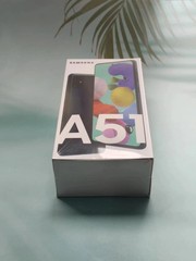 New Sealed Samsung Galaxy A51 128GB Factory Unlocked Black Smartphone