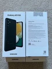 New Samsung Galaxy A13 5G SM-A136U1/DS – 64GB – Black (Unlocked)