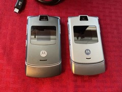 IPhone Model A1332 (Disabled) – Ipod Nano -(2) Moto RAZR Phones -Parts Only