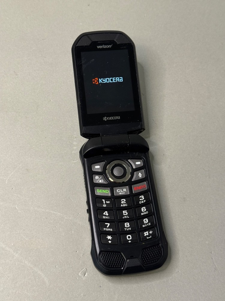 Nice Kyocera DuraXV Extreme Plus E4811 Black w/ Camera 4G LTE