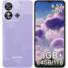 OUKITEL C57S Smartphone 8GB+64GB 6.52″ HD+ display 4300mAh Battery Android 14