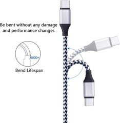 5 Pack 6FT USB Type C Fast Charger for Motorola Razr, Edge