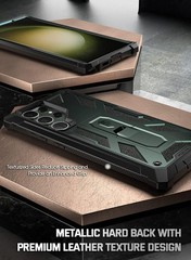 Spartan Case & Built-in Screen Protector for Samsung Galaxy S23 Ultra 6.8 Inch R