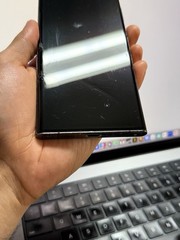 Samsung Galaxy S22 Ultra 512GB Unlocked Black (Cracked) #24614