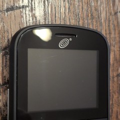 Alcatel Bar Cell Phone Black TracFone Wireless Easy to Use Large Buttons