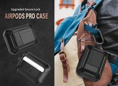 Case Lock for Airpods Pro 2nd/1st Gen with Cleaner Kit & Ear Tips (S/M/L)