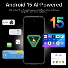 Rugged Moblie 16 Pro MAX 256G 5G Unlocked Smartphone Dual Sim 10000mAh
