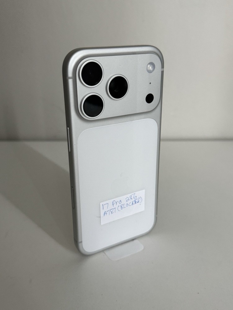 Apple iPhone 17 Pro – 256 GB – Silver (AT&T) – FOR PARTS – READ!