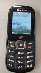 Samsung Tracfone 256MB S150G Black SGH-S150G Cell Phone