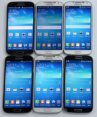 LOT OF 6 x AT&T / UNLOCKED Samsung Galaxy S4 SGH-I337 Android Smart Phones *READ