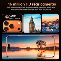 Smartphone G17 Pro Max 5G Dual Sim 64G Android Cell Phone Unlocked Cheap Phone
