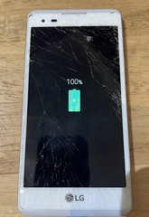LG Tribute™ HD | Boost Mobile Phone LS676 16 GB Cracked Screen